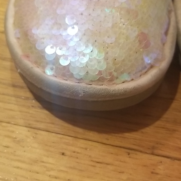 Children's Place Pink Irridescent Sequined Boots - Picture 11 of 12